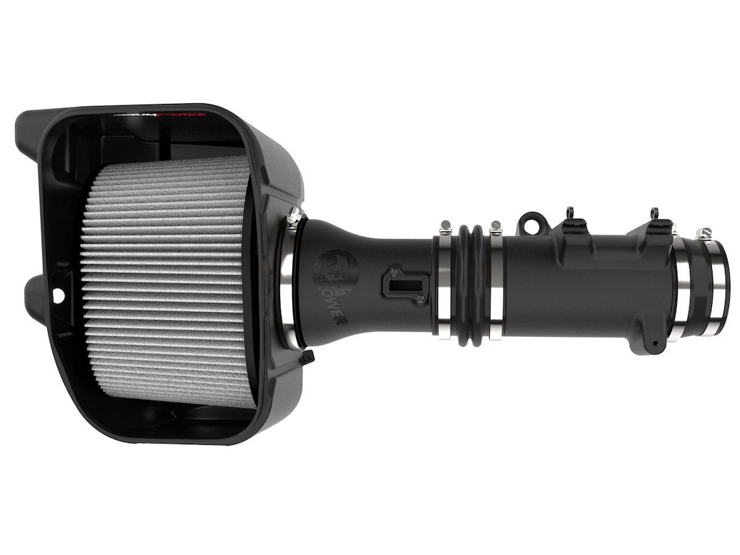 aFe Power Cold Air Intake, Momentum Gt Pro Dry S, Black Plastic Tube, White Pro Dry S Filter, With Air Box – 54-13083D