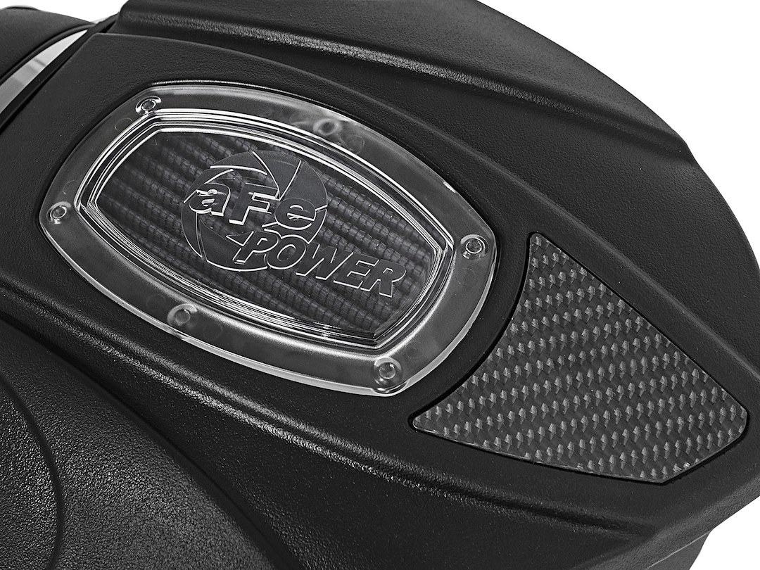 aFe Power Cold Air Intake, Momentum Gt Pro 5R Stage 2, Black Plastic Tube, Blue Pro 5 R Filter, With Air Box – 54-76206-1