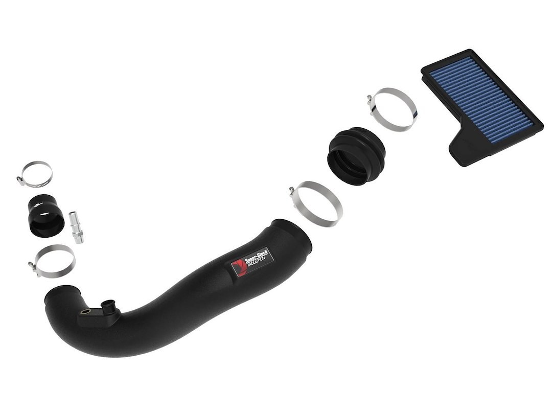 aFe Power Cold Air Intake, Super Stock System, Polyethylene Tube, Pro 5R Filter, Without Heat Shield – 55-10006R