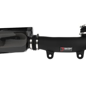 aFe Power Cold Air Intake, Track Series, Carbon Fiber Tube, Pro Dry S Filter, With Heat Shield – 55-10010D