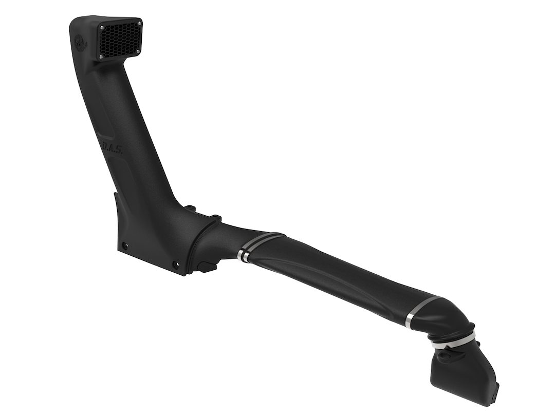 aFe Power Air Intake Snorkel, Dynamic, Compatible with Stock Intake Systems and Afe Power Super Stock Intake, Black, Polyethylene – 55-21001