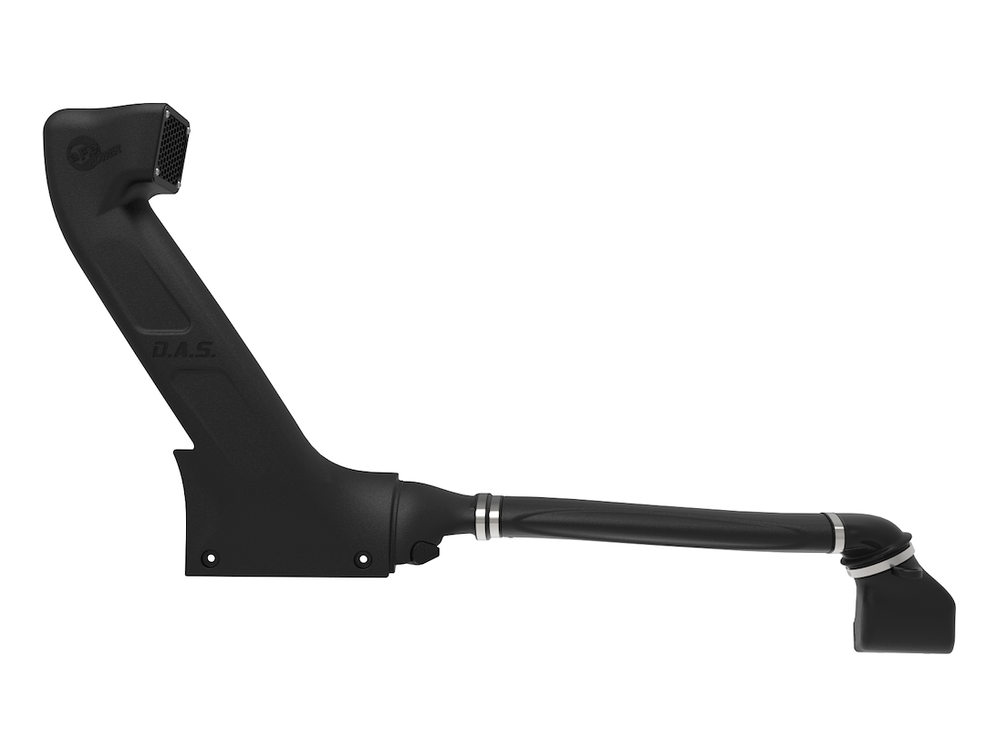aFe Power Air Intake Snorkel, Dynamic, Compatible with Stock Intake Systems and Afe Power Super Stock Intake, Black, Polyethylene – 55-21001