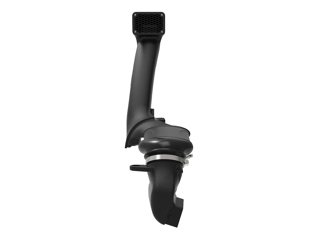 aFe Power Air Intake Snorkel, Dynamic, Compatible with Stock Intake Systems and Afe Power Super Stock Intake, Black, Polyethylene – 55-21001