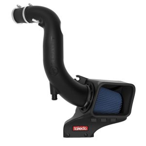 aFe Power Cold Air Intake, Takeda Pro 5R, Black Plastic Tube, Blue Filter, With Heat Shield – 56-10005R