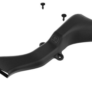 aFe Power Air Intake Scoop, Dynamic, For Use with Afe 56-70065D and 56-70065R, Air Box Mount, Polyethylene, Black – 56-70065S