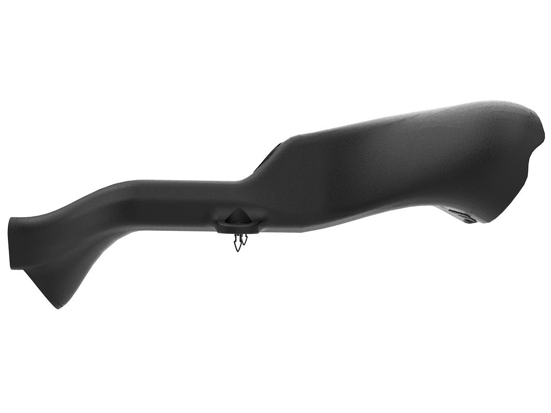 aFe Power Air Intake Scoop, Dynamic, For Use with Afe 56-70065D and 56-70065R, Air Box Mount, Polyethylene, Black – 56-70065S