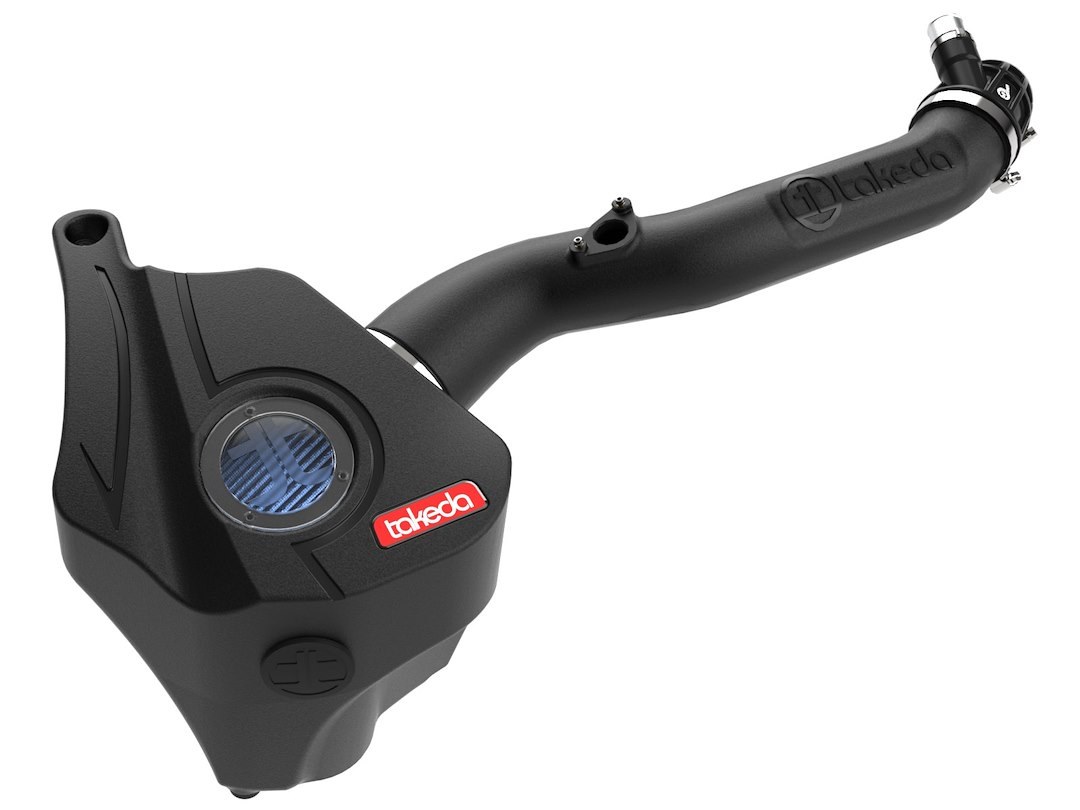 aFe Power Cold Air Intake, Takeda Pro 5R, Black Plastic Tube, Blue Filter, With Heat Shield – 56-70069R