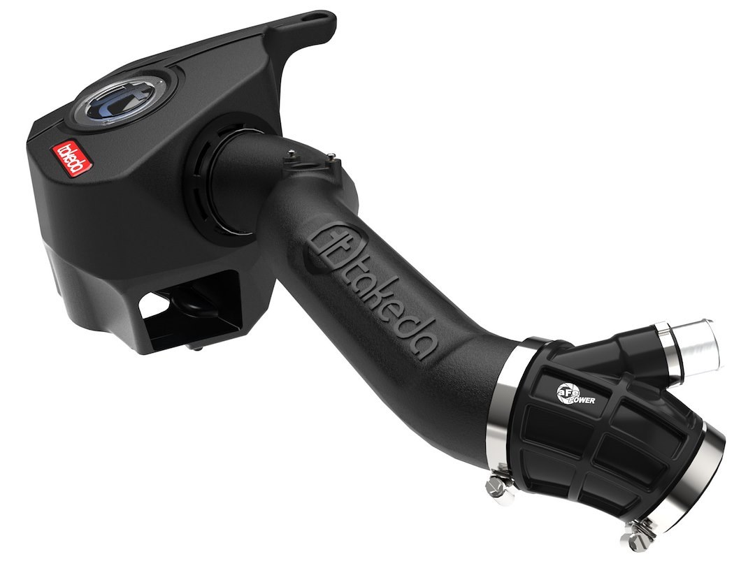 aFe Power Cold Air Intake, Takeda Pro 5R, Black Plastic Tube, Blue Filter, With Heat Shield – 56-70069R