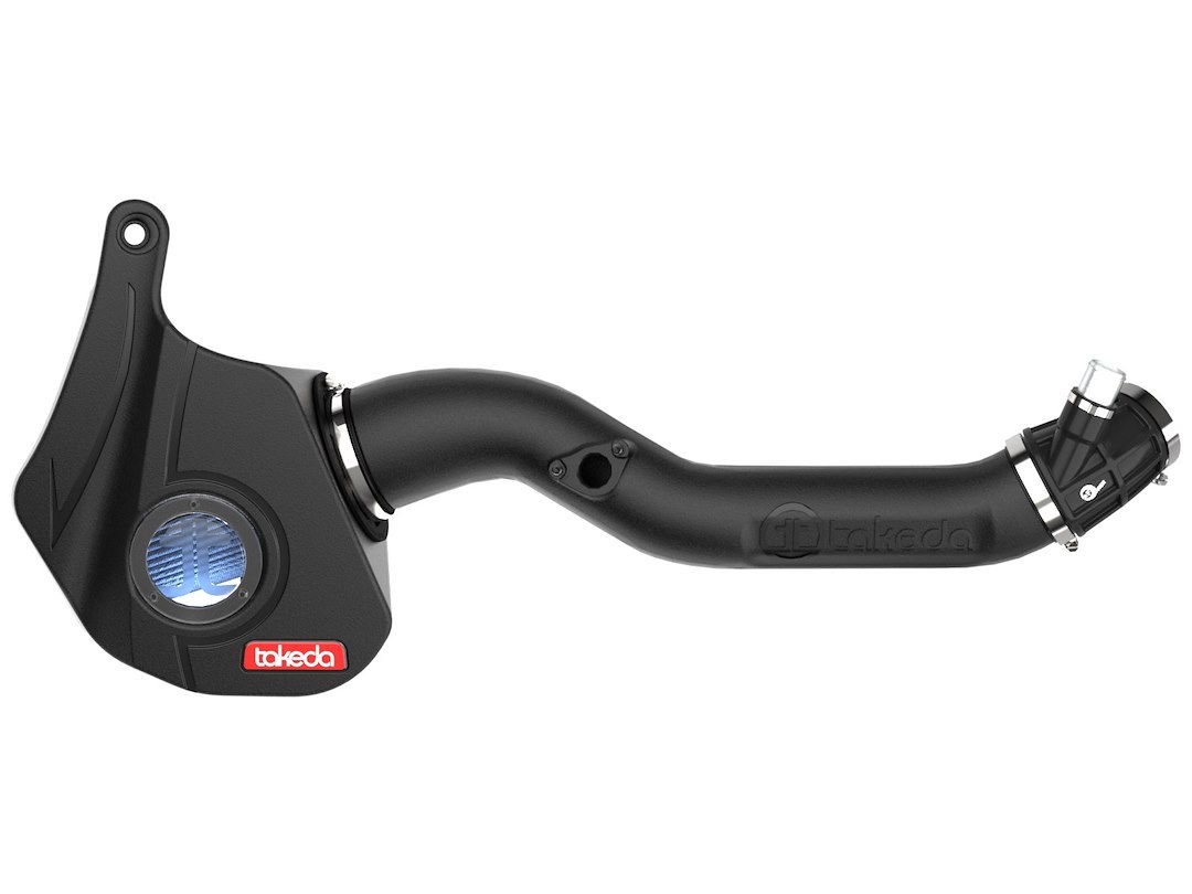 aFe Power Cold Air Intake, Takeda Pro 5R, Black Plastic Tube, Blue Filter, With Heat Shield – 56-70069R