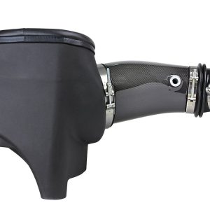aFe Power Cold Air Intake, Track Series, Carbon Fiber Tube, Pro Dry S Filter, With Heat Shield – 57-10002D