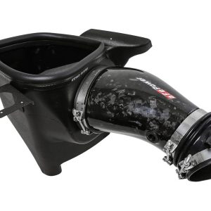 aFe Power Cold Air Intake, Track Series, Carbon Fiber Tube, Pro 5R Filter, With Heat Shield – 57-10028K