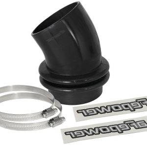 aFe Power Air Intake Hose Coupler, Magnum Force, 30 Degree Bend, 3-1/2 Inch Inside Diameter, 3 Inch Length, Black, Silicone – 59-00050