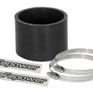 aFe Power Air Intake Hose Coupler, Magnum Force, Straight, 2-1/2 Inch Inside Diameter, 3 Inch Length, Black, Silicone – 59-00051