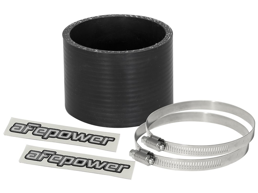 aFe Power Air Intake Hose Coupler, Magnum Force, Straight, 2-1/2 Inch Inside Diameter, 3 Inch Length, Black, Silicone – 59-00051