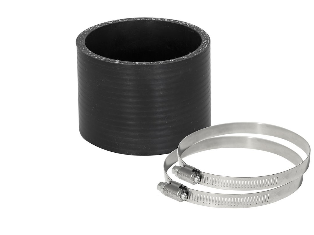 aFe Power Air Intake Hose Coupler, Magnum Force, Straight, 2-1/2 Inch Inside Diameter, 3 Inch Length, Black, Silicone – 59-00051
