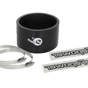 aFe Power Air Intake Hose Coupler, Magnum Force, Straight, 2-3/4 Inch Inside Diameter, 1-3/4 Inch Length, Without Hump, Black, Silicone – 59-00057