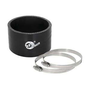 aFe Power Air Intake Hose Coupler, Magnum Force, Straight, 2-3/4 Inch Inside Diameter, 1-3/4 Inch Length, Without Hump, Black, Silicone – 59-00057