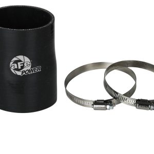 aFe Power Air Intake Hose Coupler, Magnum Force, Straight Reducer, 2-3/4 Inch Diameter Inlet X 3-3/4 Inch Outlet X 4 Inch Length, Black – 59-00120