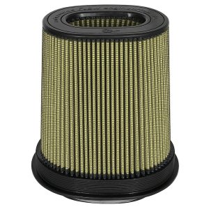 aFe Power Air Filter, Magnum Flow Pro Guard 7, Washable, Yellow, Cotton Gauze, Oval Tapered – 72-91123