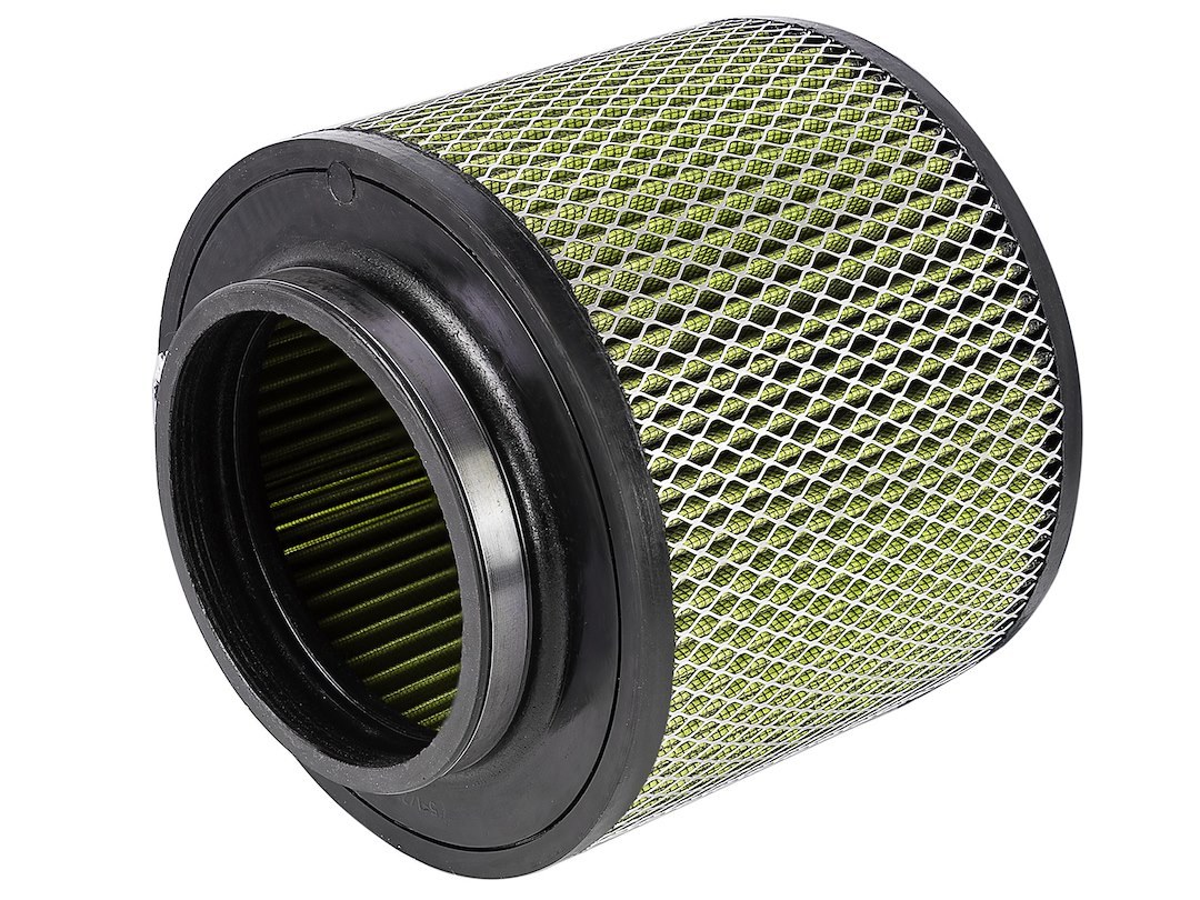 aFe Power Air Filter, Magnum Flow Pro Guard 7, Washable, Gold, Cotton Gauze, Round, 9 Inch Inch Diameter X 7 Inch Height – 72-91128