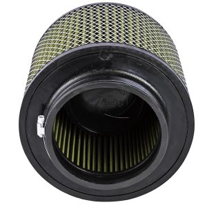 aFe Power Air Filter, Magnum Flow Pro Guard 7, Washable, Gold, Cotton Gauze, Round, 9 Inch Inch Diameter X 7 Inch Height – 72-91128