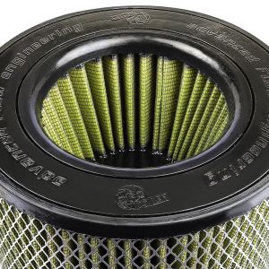 aFe Power Air Filter, Magnum Flow Pro Guard 7, Washable, Gold, Cotton Gauze, Round, 9 Inch Inch Diameter X 7 Inch Height – 72-91128