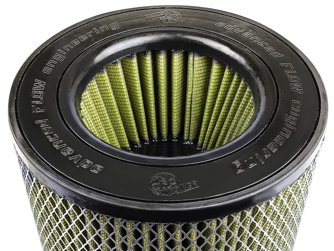 aFe Power Air Filter, Magnum Flow Pro Guard 7, Washable, Gold, Cotton Gauze, Round, 9 Inch Inch Diameter X 7 Inch Height – 72-91128