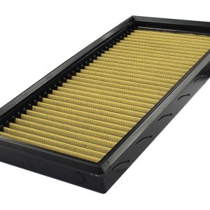 aFe Power Air Filter, Pro Guard 7, Washable, Gold, 7 Layer Cotton Gauze/ Synthetic Media, Panel – 73-10016