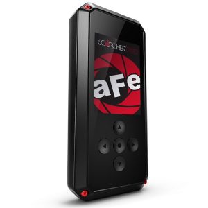 aFe Power Computer Programmer, Scorcher Pro, Preloaded with 6 Tunes, With Vehicle Parameter Adjustability, Connects to Odbii Port – 77-34007