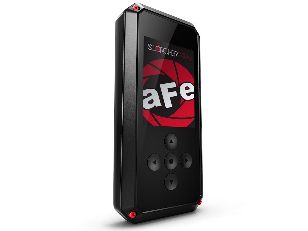 aFe Power Computer Programmer, Scorcher Pro, Preloaded with 6 Tunes, With Vehicle Parameter Adjustability, Connects to Odbii Port – 77-34007
