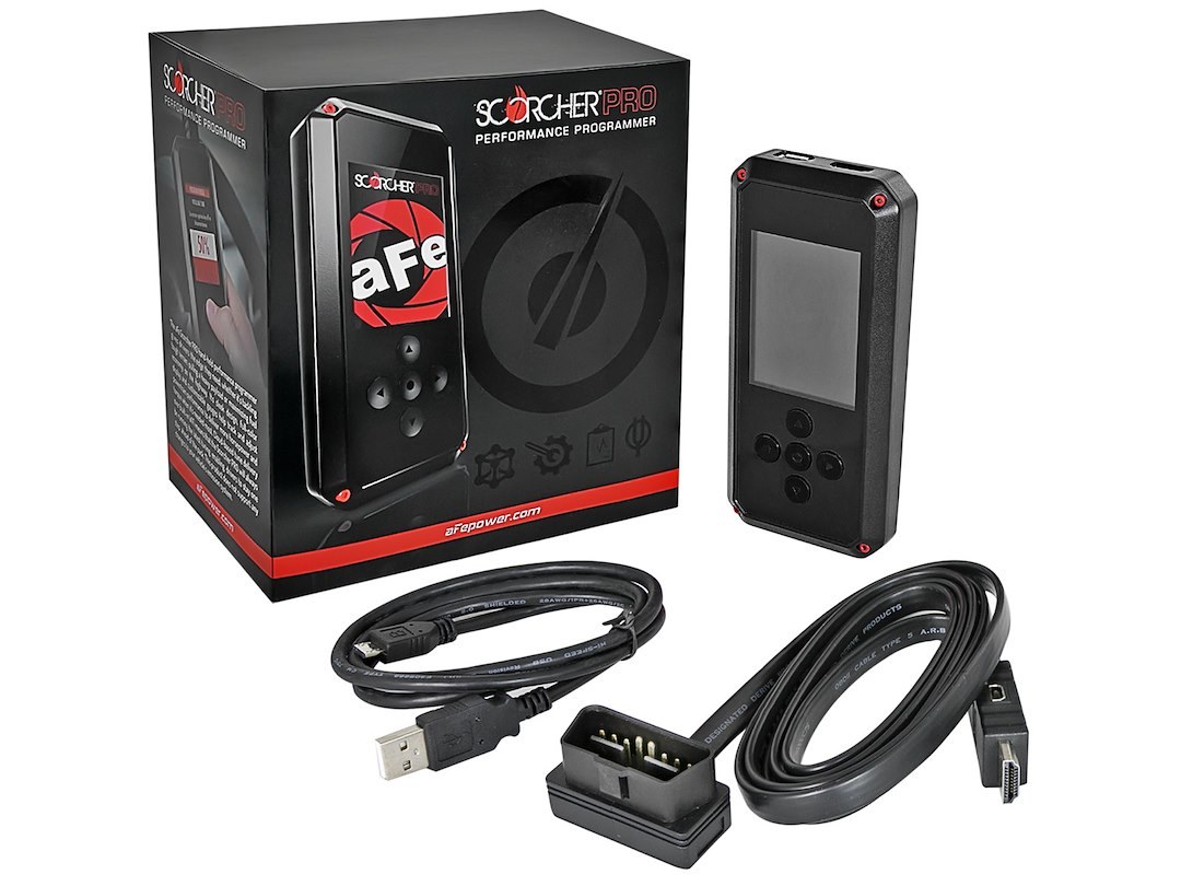 aFe Power Power Package Kit, Scorcher Pro, With Cold Air Intake/ Scorcher Boost Controller – 77-34007-PK