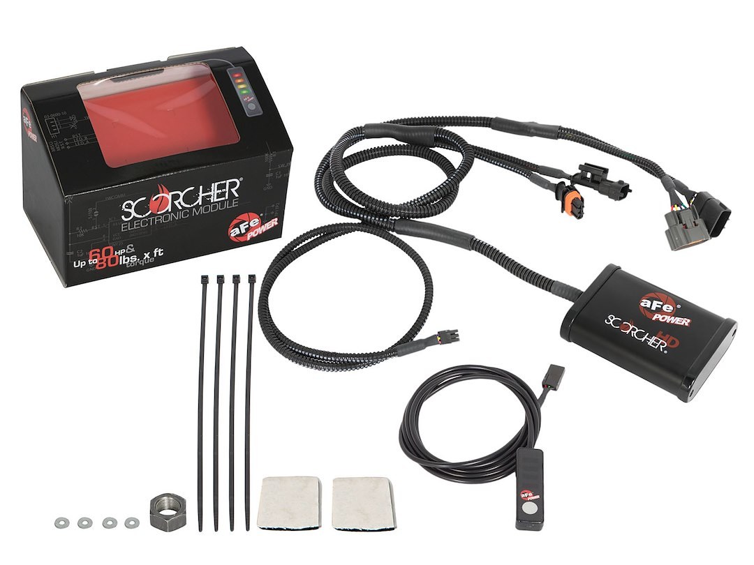 aFe Power Boost Controller, Scorcher, Electronic, Single Stage, Plug and Play – 77-42008