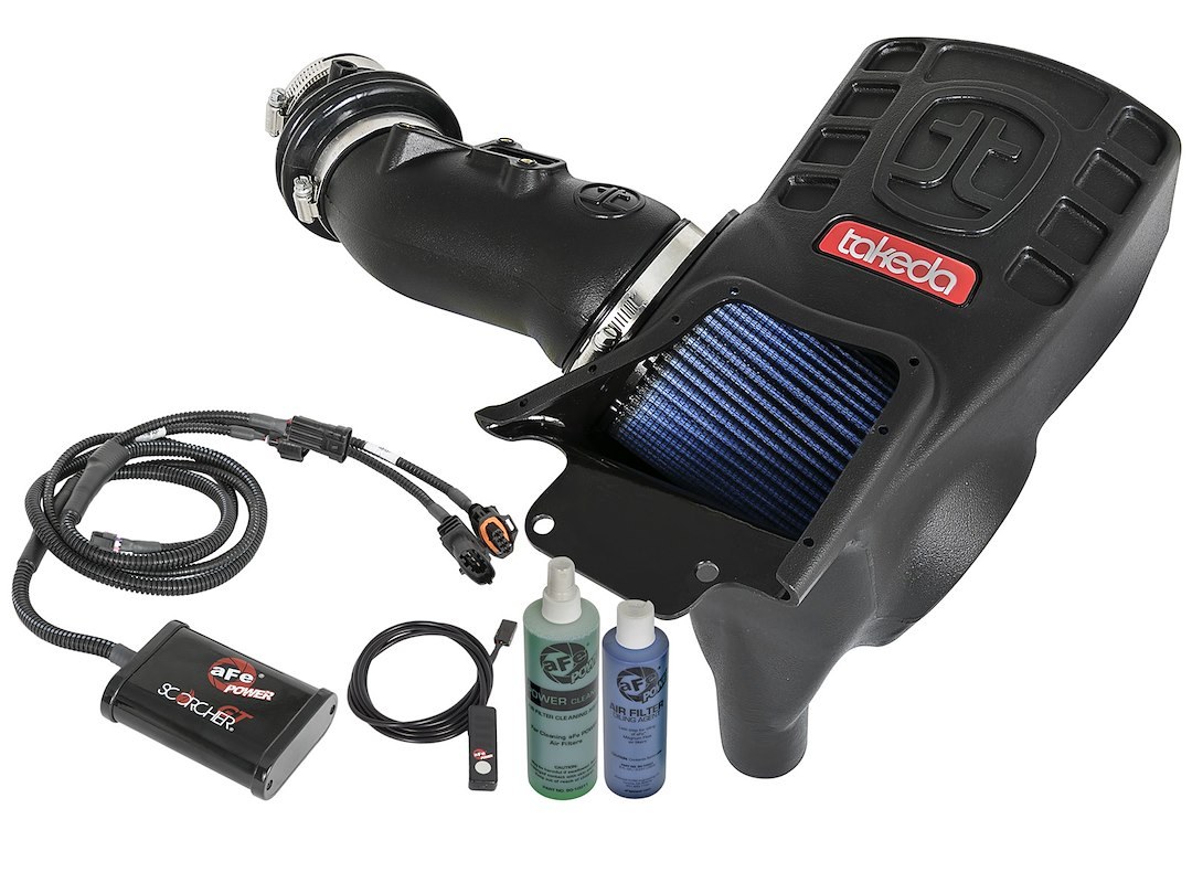 aFe Power Power Package Kit, Scorcher Gt, With Momentum Gt Intake TM-1025B-R and Scorcher Gt 77-46602 – 77-46602-PK