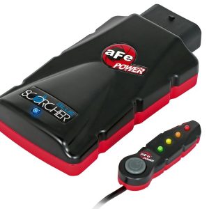 aFe Power Boost Controller, Scorcher Blue, Works with Bluetooth, 4 Stage, Plug and Play – 77-82009