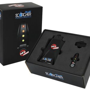 aFe Power Boost Controller, Scorcher Blue, Works with Bluetooth, 4 Stage, Plug and Play – 77-82009