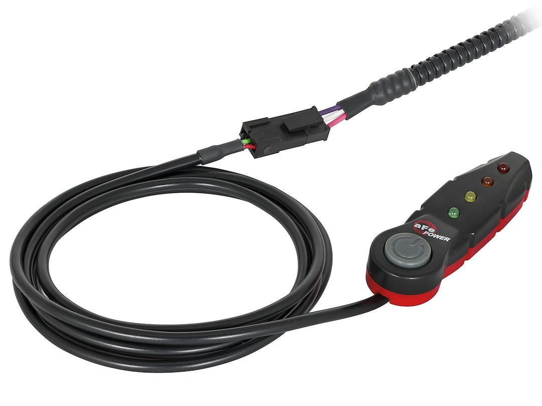 aFe Power Boost Controller, Scorcher Blue, Works with Bluetooth, 4 Stage, Plug and Play – 77-86310