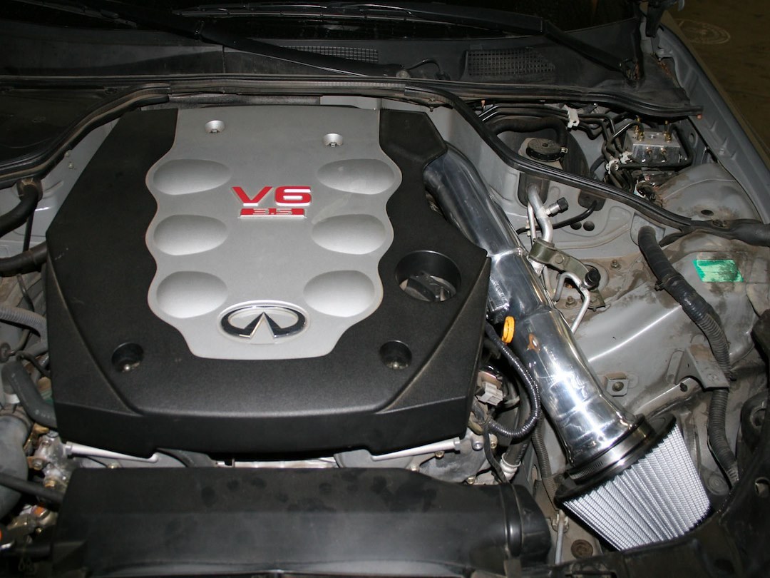 aFe Power Cold Air Intake, Takeda, Black Anodized Aluminum Tube, White Filter – TR-3001B