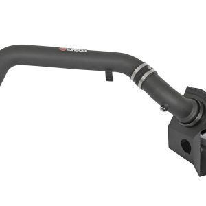 aFe Power Cold Air Intake, Takeda, Wrinkle Black Powder Coated Aluminum, White Pro Dry S Filter, With Heat Shield – TR-5306B-D