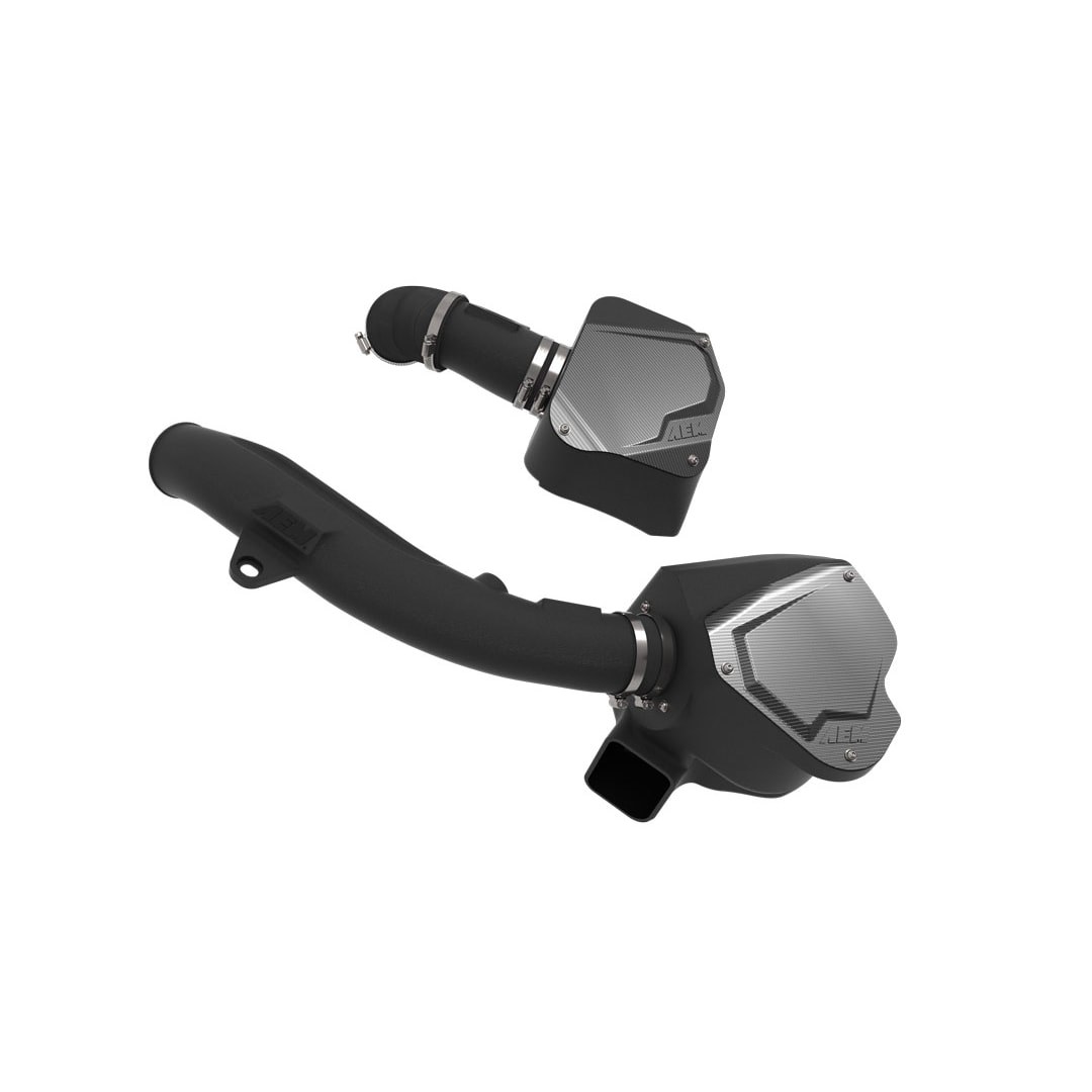 Aem Induct Cold Air Intake, Black Polyethylene Tubes, Red Non-Woven Synthetic Filters, With Air Boxes – 21-881DS