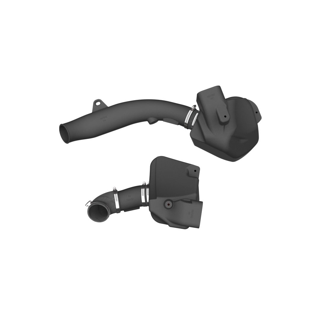 Aem Induct Cold Air Intake, Black Polyethylene Tubes, Red Non-Woven Synthetic Filters, With Air Boxes – 21-881DS