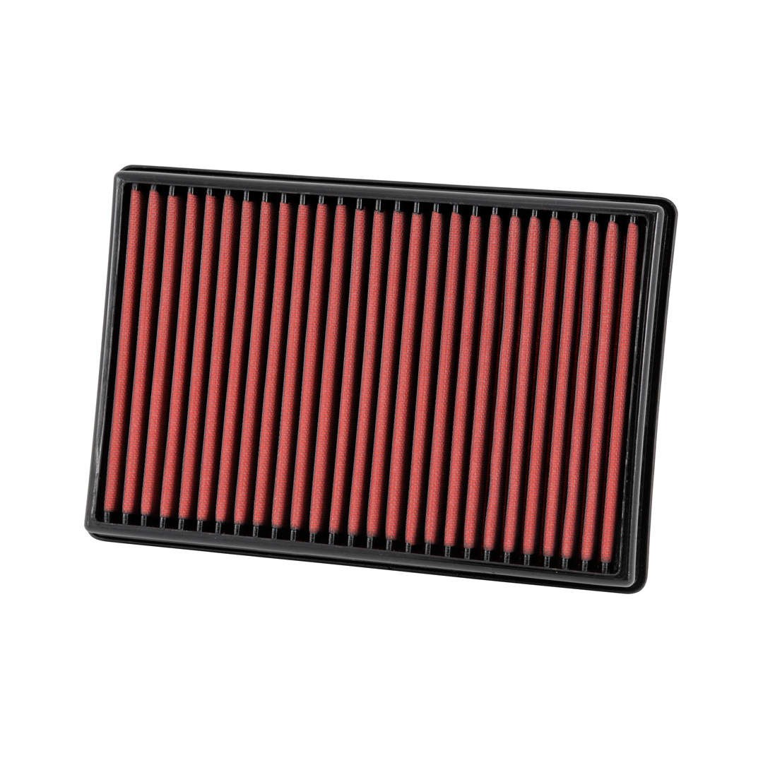 Aem Induct Air Filter, Dryflow ®, Washable, Red, Non-Woven Synthetic, Panel, 13.813 Inch Length X 9-3/8 Inch Width X 1-5/8 Inch Height – 28-20247