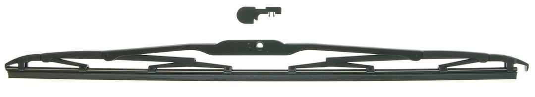 Anco Windshield Wiper Blade, 31-Series, 20 Inch Length, Single Blade, Black, Steel Frame, Natural Rubber Blade, Conventional Style – 31-20