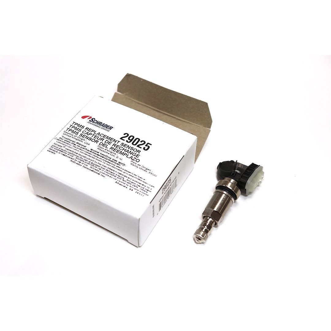 Schrader Tire Pressure Monitoring System – TPMS Sensor, Clamp-IN, 315 Megahertz Radio Frequency, Valve Stem Mount, With Valve Stem, Single – 29025