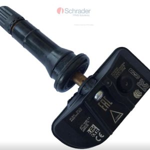 Schrader Tire Pressure Monitoring System – TPMS Sensor, Snap-IN Valve Stem Type, OEM Replacement for JX7T-1A180-AA/ JY7Z-1A189C – 29036