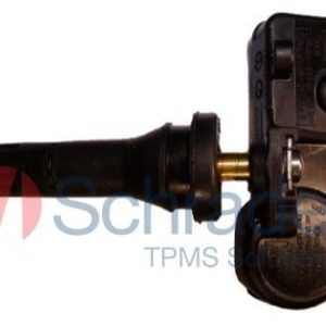 Schrader Tire Pressure Monitoring System – TPMS Sensor, Snap-IN, 433 Megahertz Radio Frequency, Valve Stem Mount, With Rubber Valve Stem – 29057