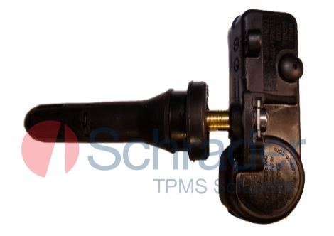 Schrader Tire Pressure Monitoring System – TPMS Sensor, Snap-IN, 433 Megahertz Radio Frequency, Valve Stem Mount, With Rubber Valve Stem – 29057