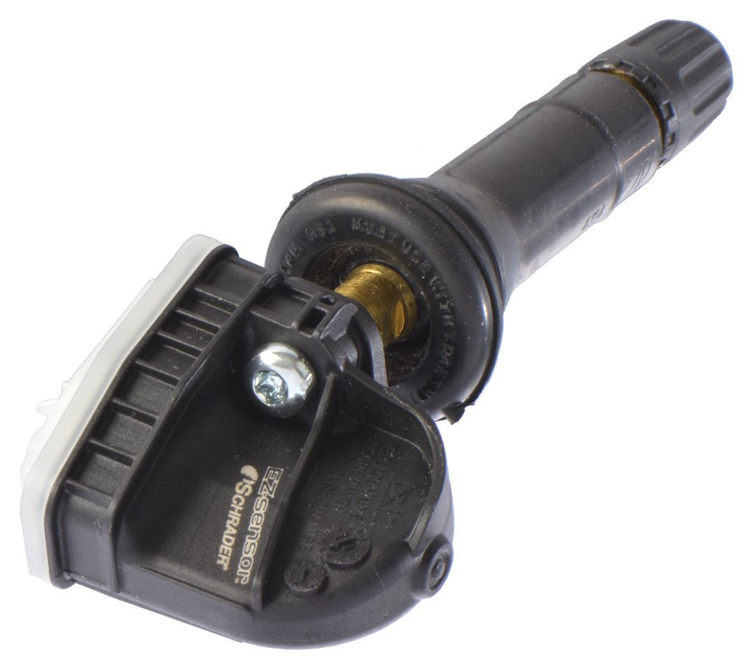 Schrader Tire Pressure Monitoring System – TPMS Sensor, Snap-IN, Programmable 315 Megahertz Radio Frequency, Valve Stem Mount, With Valve Stem – 33500