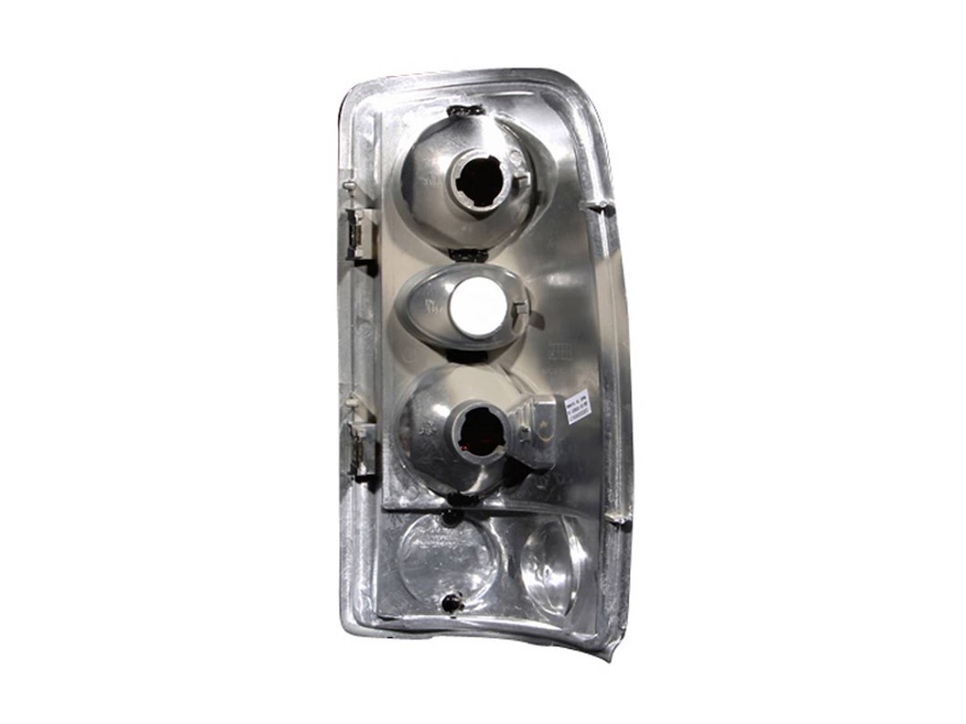 Anzo USA Tail Light Assembly, Uses OE Bulbs, Clear Lens, Chrome Housing, Set of 2 – 211008