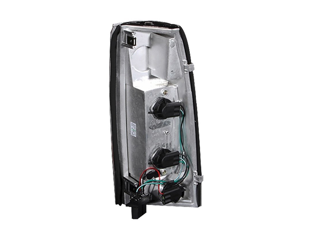 Anzo USA Tail Light Assembly, G2 Series, Uses Stock Bulbs, Dark Smoke Lens, Chrome Housing, Set of 2 – 211156
