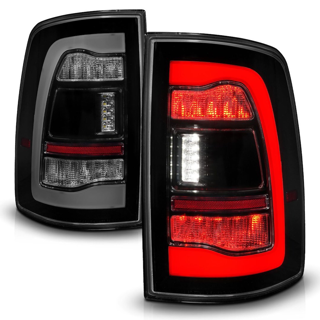Anzo USA Tail Light Assembly, LED, Smoke Lens, Black Housing – 311470